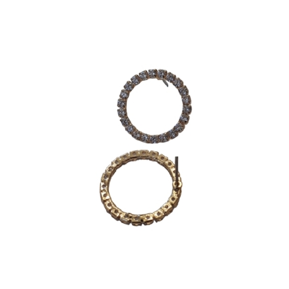 Gold earrings - Picture 2 of 2